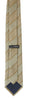 Gianfranco Ferre J99 9999 Beige Striped Silk Mens Tie