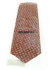 Missoni U5095 Orange/Cream Graphic Pure Silk Tie