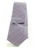 Missoni U5299 Purple/Silver Basketweave Pure Silk Tie