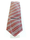 Missoni U5325 Red Micro Check Pure Silk Tie