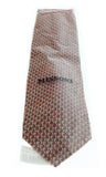 Missoni U5090 Burgundy/Brown Basketweave Pure Silk Tie