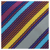 Missoni U8013 Gold/Blue Pencil Stripe Pure Silk Tie