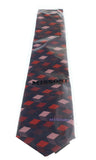 Missoni U5562 Red/Maroon Graphic Pure Silk Tie
