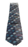 Missoni U5562 Navy/Teal Graphic Pure Silk Tie