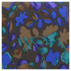 Missoni U1444 Brown/Blue Floral Pure Silk Tie
