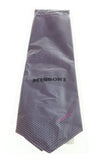 Missoni U4979 Purple/Silver Graph Check Pure Silk Tie