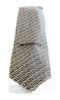 Missoni U5089 Green/Yellow Basketweave Pure Silk Tie