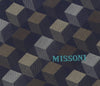 Missoni U5562 Silver/Gold Abstract Pure Silk Tie