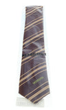Missoni U5026 Maroon/Gold Repp Pure Silk Tie