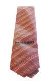 Missoni U5053 Red Graphic Pure Silk Tie