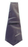 Missoni U5636 Purple Chevron Pure Silk Tie