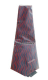 Missoni U5569 Red/Black Animal Pure Silk Tie