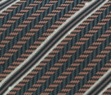 Missoni U4530 Pink/Gray Regimental Pure Silk Tie