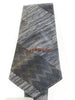 Missoni U0836 Silver/Black Chevron Pure Silk Tie