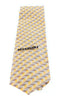 Missoni U4706 Gold/Orange Chevron Pure Silk Tie