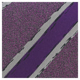 Missoni U4803 Purple Repp Pure Silk Tie