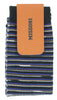 Missoni GM00CMD4589 0003 Striped Blue/Black Boot Socks