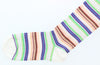 Missoni GM00CMD4938 0003 Cream/Green Knee Length Socks