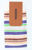 Missoni GM00CMD4938 0003 Cream/Green Knee Length Socks