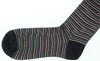 Missoni GM00CMU4657 0001 Black/Orange Knee Length Socks