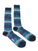 Missoni  Blue/Purple Knee Length Socks