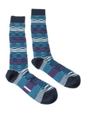 Missoni  Blue/Purple Knee Length Socks