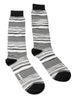 Missoni  Gray/Black Striped Knee Length Socks