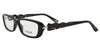 Vogue  Black Plastic Optical Frame