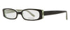 Vera Wang  Olive Plastic Womens Optical Frame