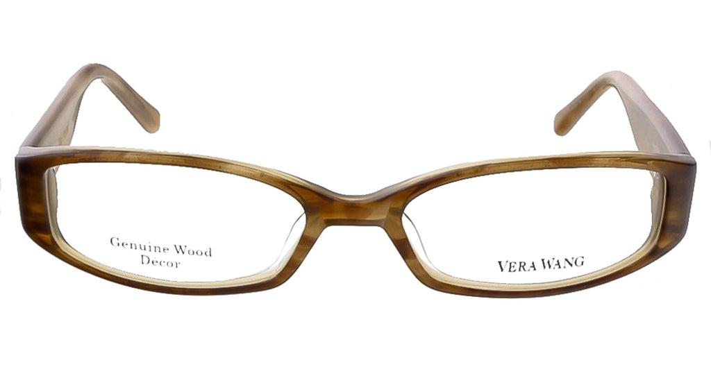 Vera Wang V 033 BR 49 Brown Full Rim Womens Optical Frame