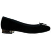 Bailarinas CARLA NER Black Suede Ballerina Flats