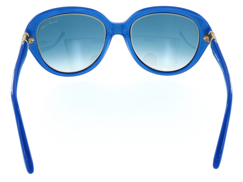 Roberto Cavalli RC 781S/S 87W ACQUA Electric Blue Oval Sunglasses