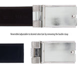 HS Collection HSB 2001  Black/Brown Reversible/Adjustable Mens Belt