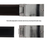 HS Collection HSB 7001  Black/Brown Reversible/Adjustable Mens Belt