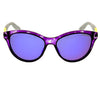 Carrera  Camouflage Purple Rectangle Sunglasses