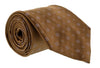 Gianfranco Ferre  Brown Silk Mens Tie