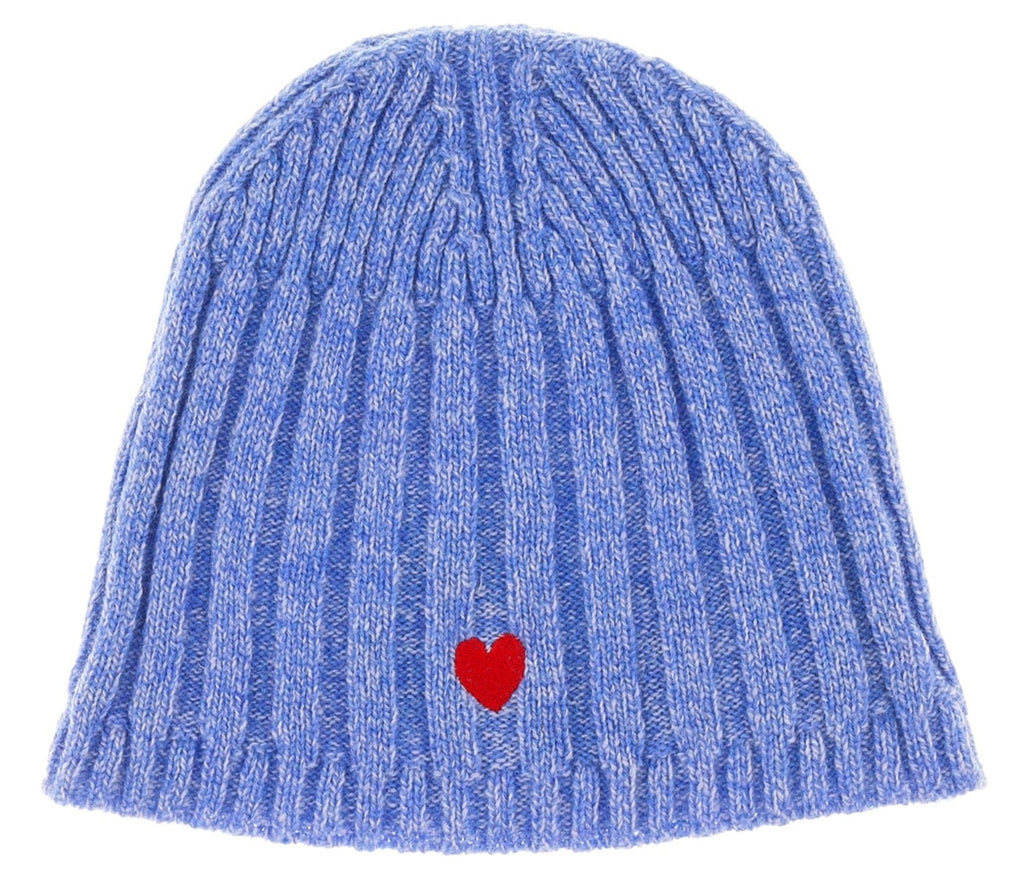 Moschino CAP01222   Wool Blend Chunky Ribbed Beanie Hat