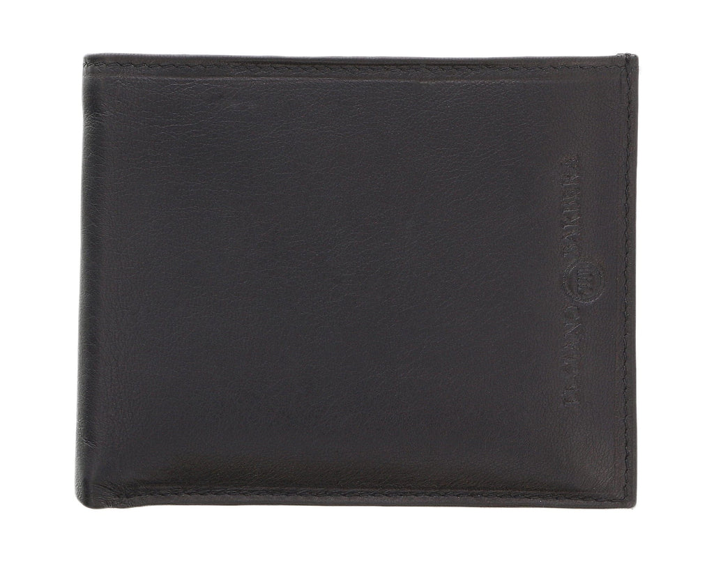 Luciano Barbera  Black Leather Wallet