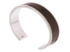 Stamerra  Grey Genuine Ostrich Bracelet