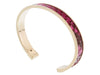 Stamerra  Fuschia Genuine Python Bracelet