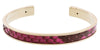 Stamerra PICCOLO PITTONE FU Fuschia Genuine Python Bracelet