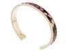 Stamerra  Purple Genuine Python Bracelet