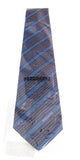 Missoni Multi Stripe Blue Woven Pure Silk Tie