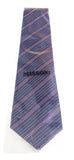 Missoni Multi Stripe Blue/Purple Woven Pure Silk Tie