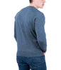 Real Cashmere Light Blue V-Neck Cashmere Blend Mens Sweater