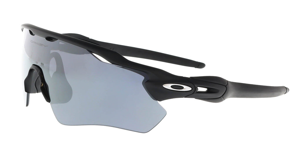 Oakley  Matte Black Rectangle Sunglasses