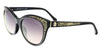 Roberto Cavalli RC992S TSEANG 05B Black Cat Eye Sunglasses