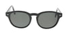 Ermenegildo Zegna  Black/Grey Square Sunglasses