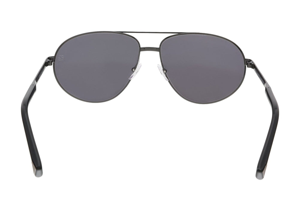 Ermenegildo Zegna EZ0030/S 09A Black/Grey Aviator Sunglasses