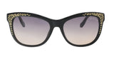 Roberto Cavalli RC991S 05B TSZE Black Square Sunglasses